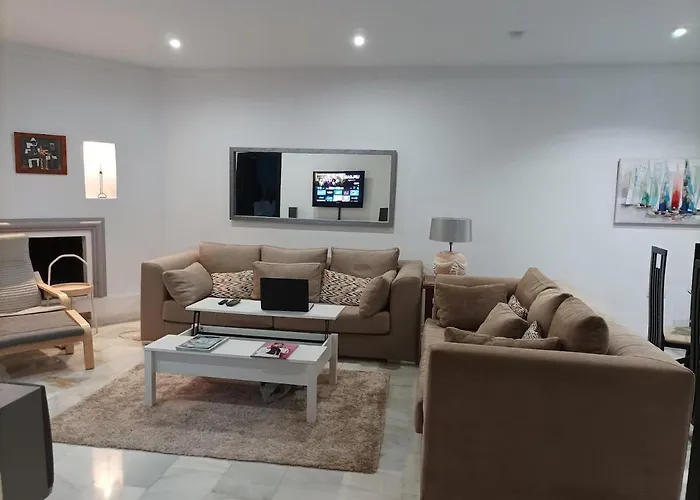 Large 2 Bed Apt Puerto Banus Marina Private Parking